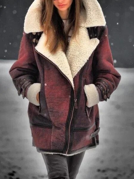 Noa | Shearling winterjas voor dames
