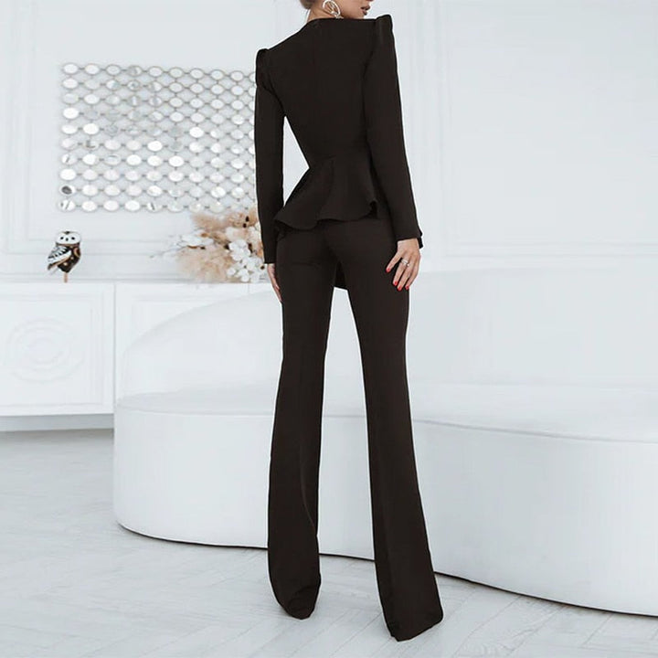 Mara - Dames Tweedelige Set - Stijlvolle Blazer voor een Professionele Uitstraling
