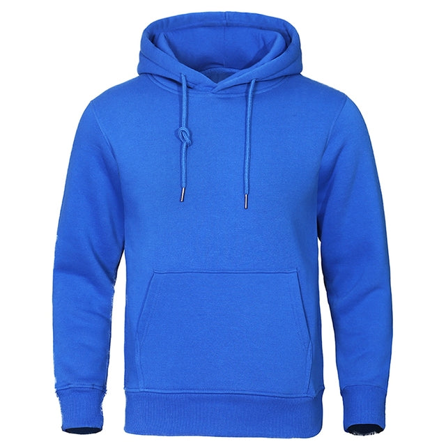 Ruben | Zachte warme ademende herfst hoodie voor heren in katoenmix
