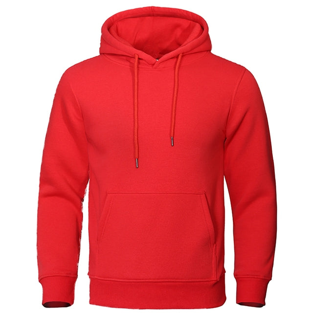 Ruben | Zachte warme ademende herfst hoodie voor heren in katoenmix
