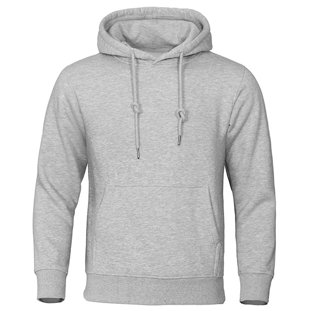 Ruben | Zachte warme ademende herfst hoodie voor heren in katoenmix