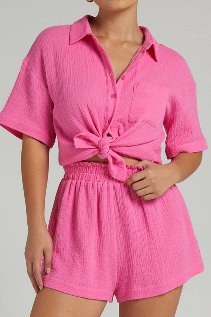 Mila - Dames Tweedelige Zomerset - Lichtgewicht en Ademend Materiaal