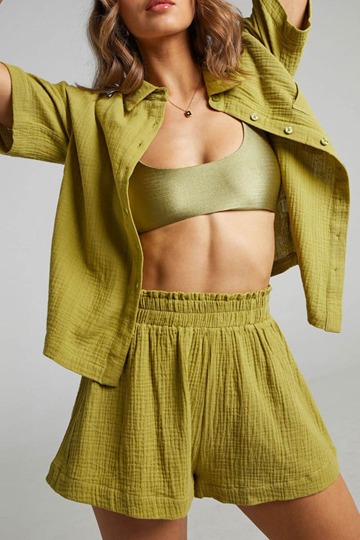 Mila - Dames Tweedelige Zomerset - Lichtgewicht en Ademend Materiaal