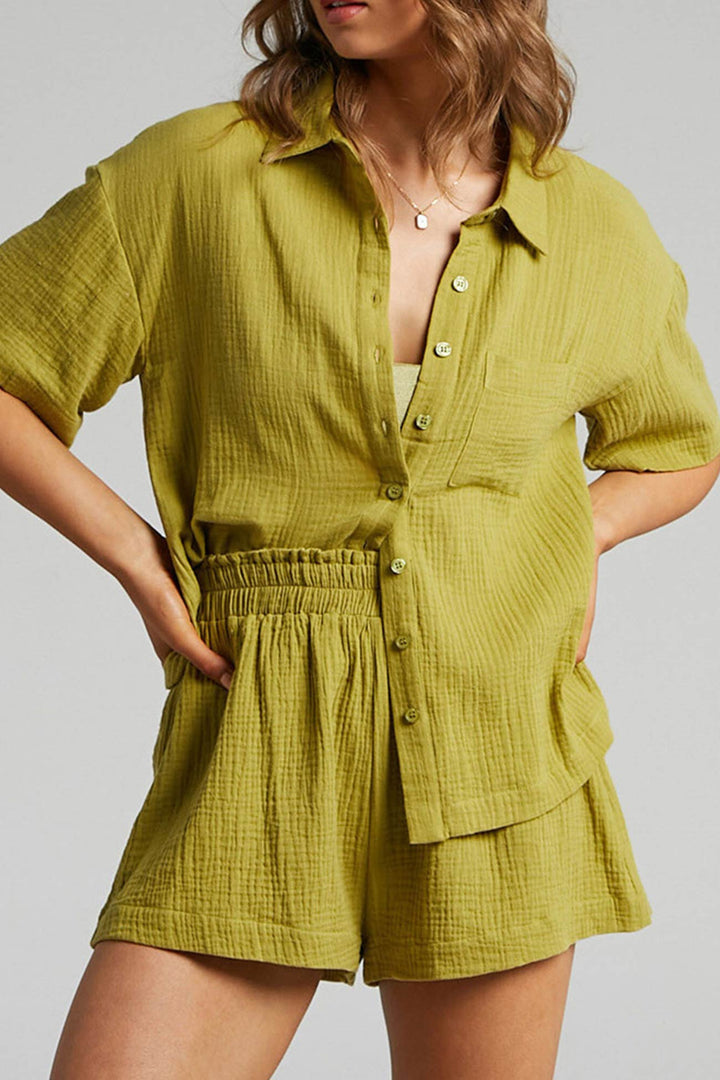 Mila - Dames Tweedelige Zomerset - Lichtgewicht en Ademend Materiaal