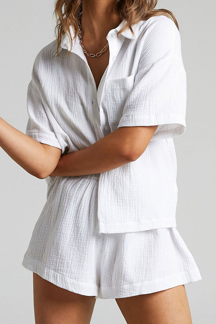 Mila - Dames Tweedelige Zomerset - Lichtgewicht en Ademend Materiaal