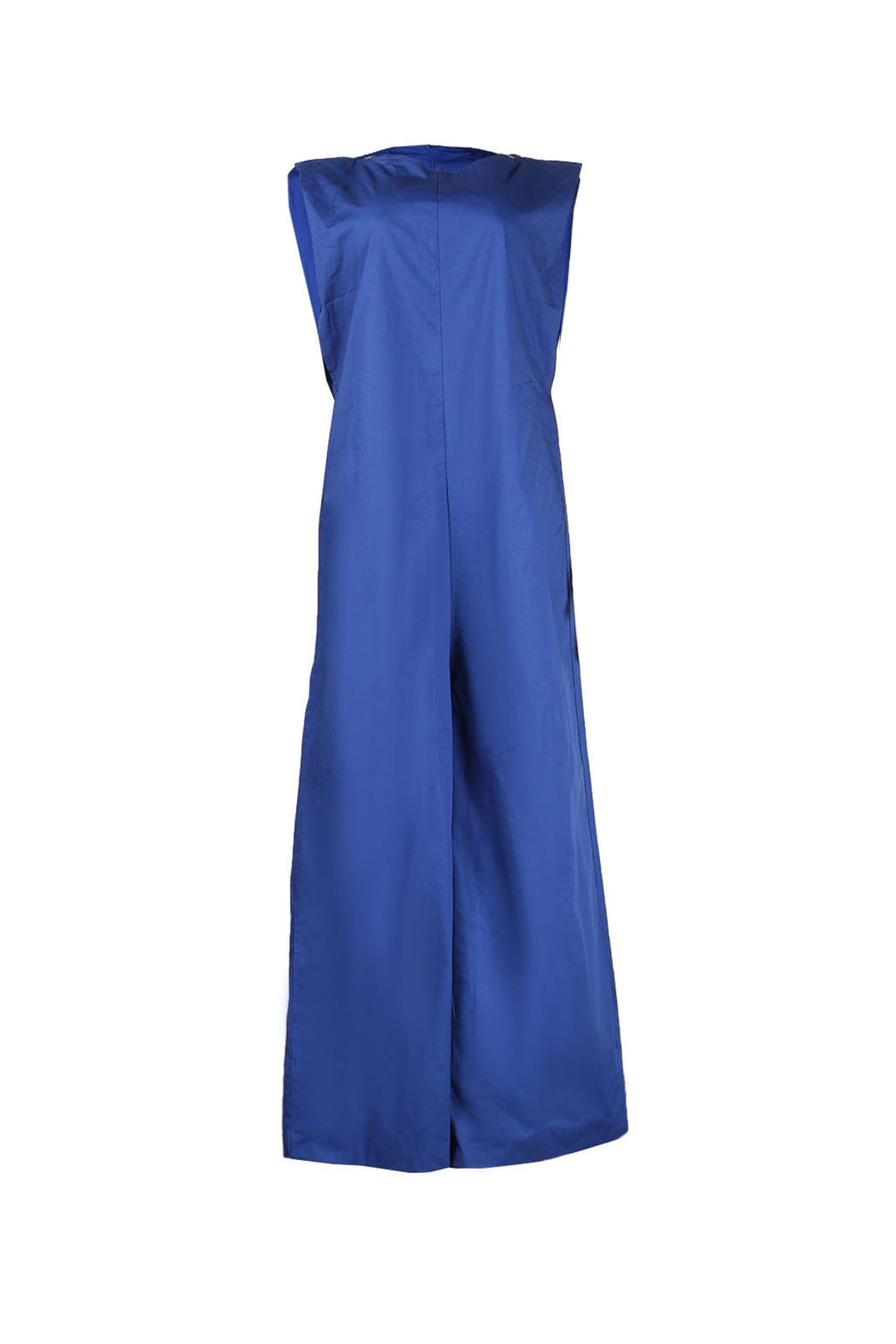 Anouk – Mouwloze Jumpsuit met Rits en Wijde Pijpen