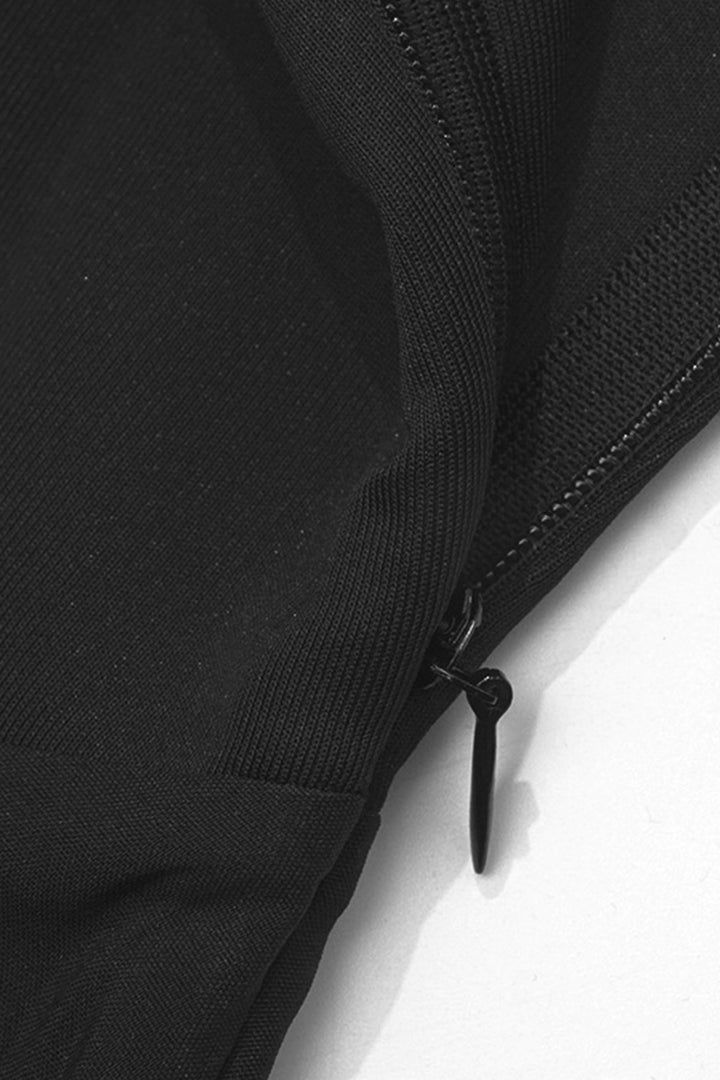 Milou – Mouwloze Maxi Jurk met Corset en Vierkante Halslijn