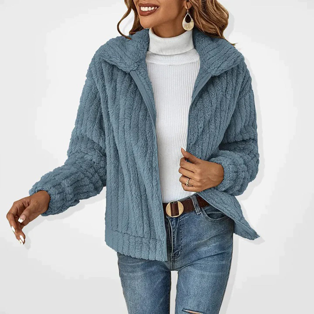 Mia - Lang Fleece Vest voor Dames - Perfect voor koude dagen