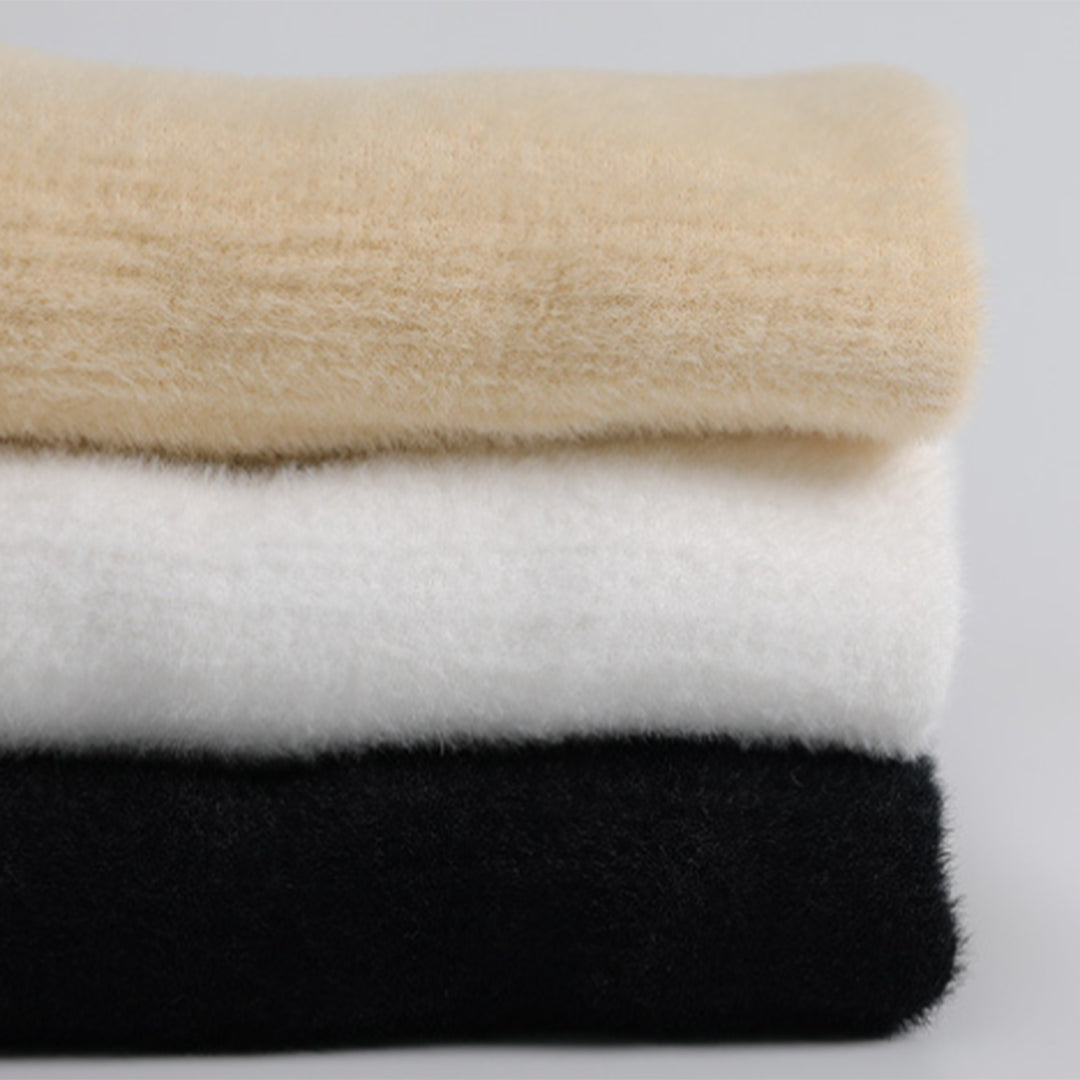Talulla | Zachte ademende stof herfst coltrui voor dames met casual pasvorm en minimalistisch design