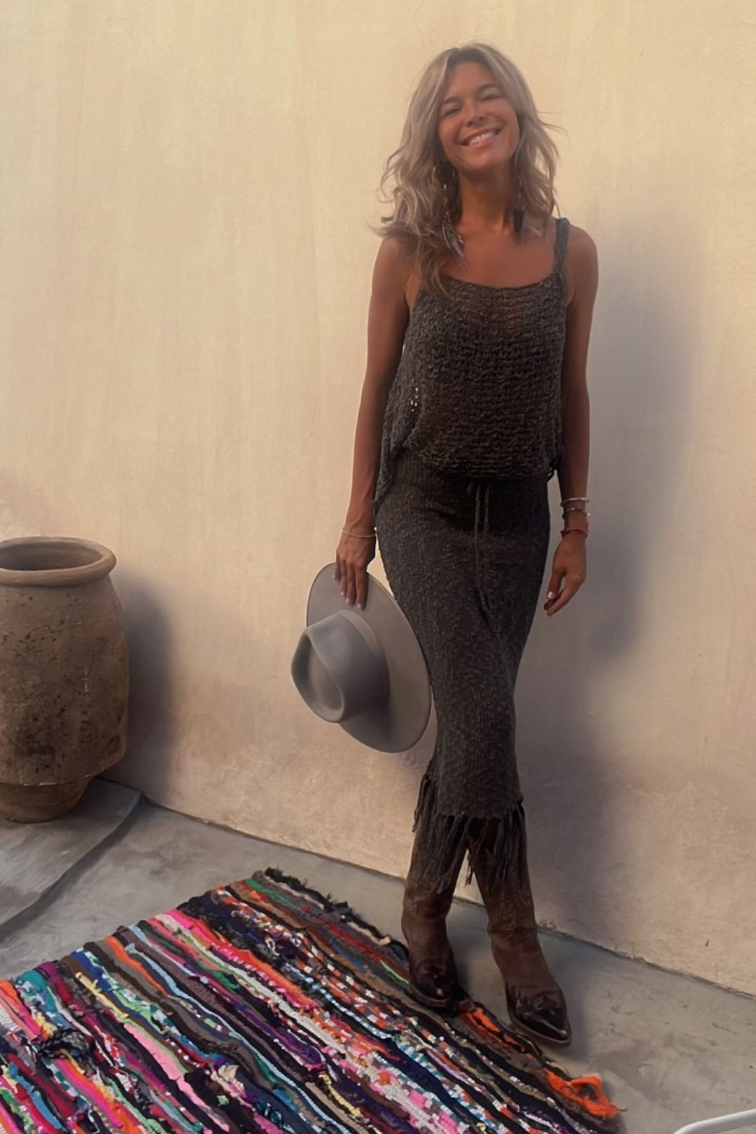 Luna - Dames Boho Gehaakte Set - Uniek Design met Bohemian Flair