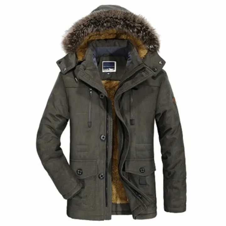 Koen | Winterparka met capuchon voor heren