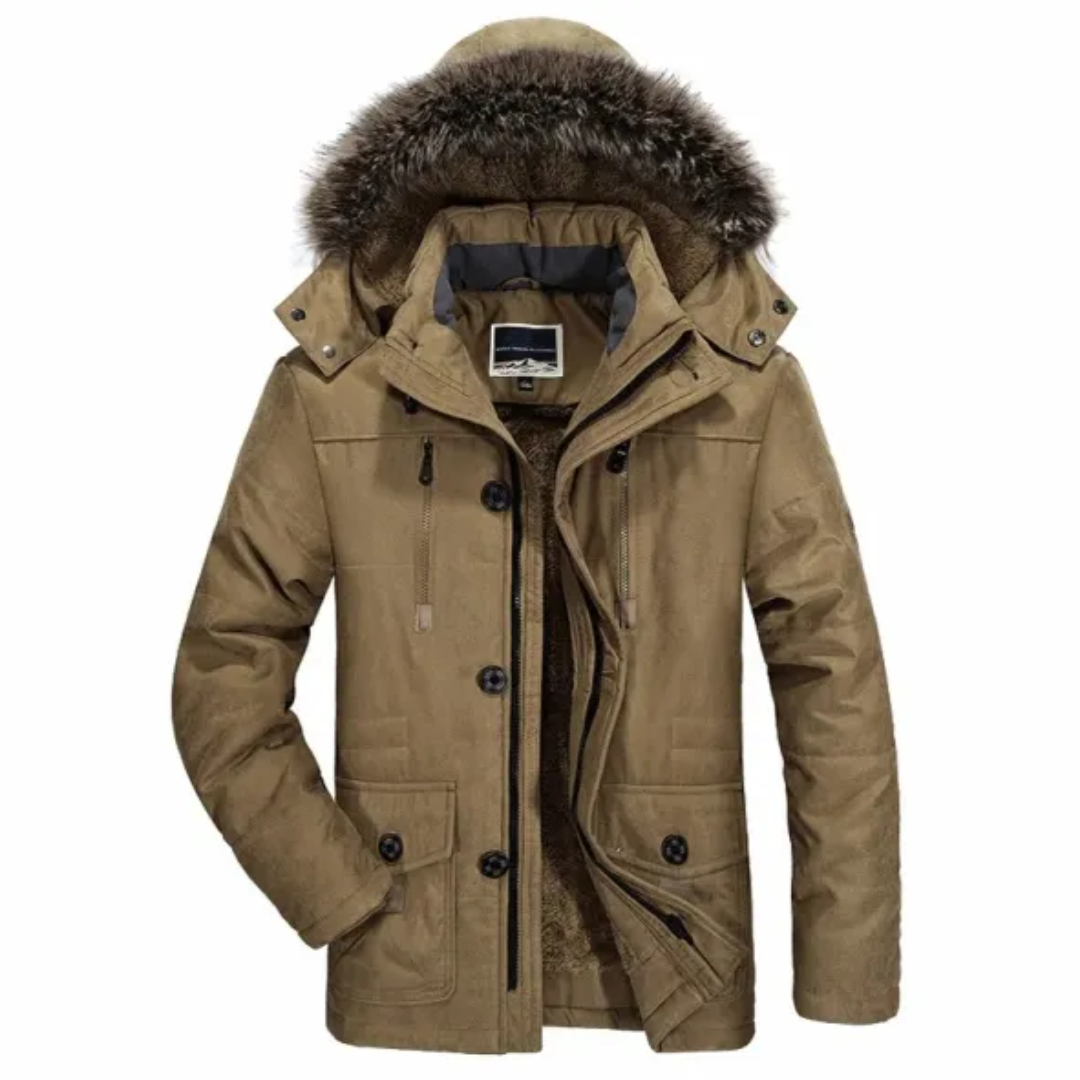 Koen | Winterparka met capuchon voor heren