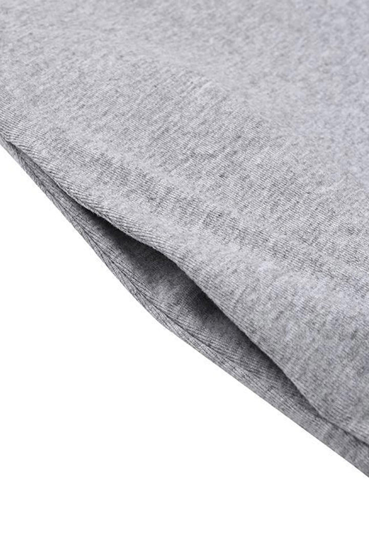 Tessa – Sweaterjurk met V-Hals en Splitzoom