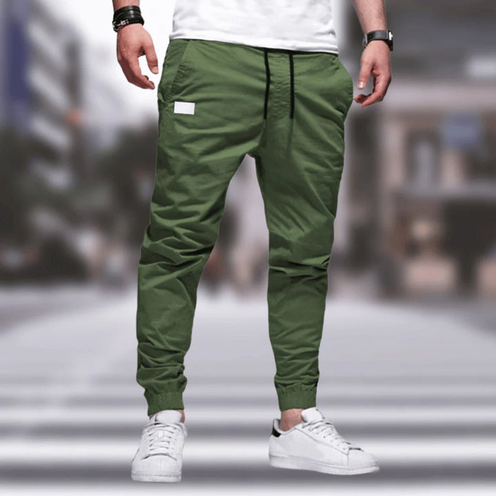 Timo | Lichtgewicht ademende polyester herfst cargobroek voor heren met casual streetwear look