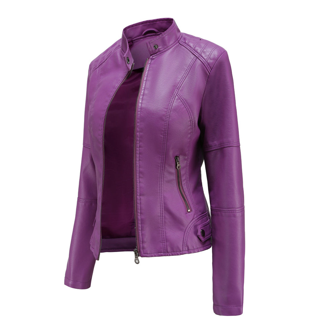 Soof - Stijlvolle Leren Jas voor Dames - Tijdloos en Elegant voor Elke Gelegenheid