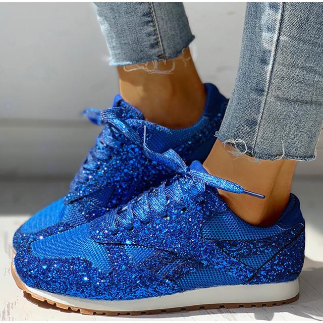 Lily Dames Glitter Sneakers - Sprankelende en Modieuze Sneakers