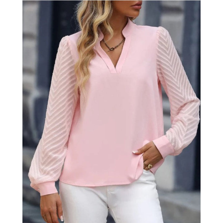 Camille - Dames Blouse - Lange Mouwen voor een Elegante Stijl