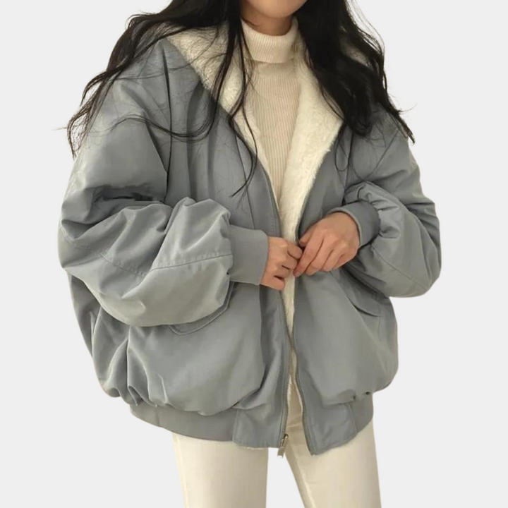 Livia - Winterjas met Capuchon voor Dames - Stijl en Warmte voor de Koude Dagen