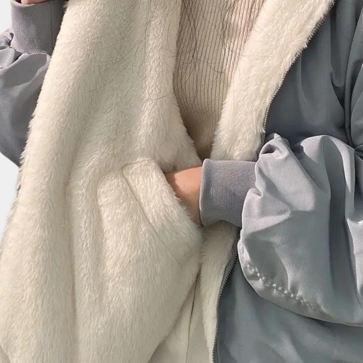 Livia - Winterjas met Capuchon voor Dames - Stijl en Warmte voor de Koude Dagen