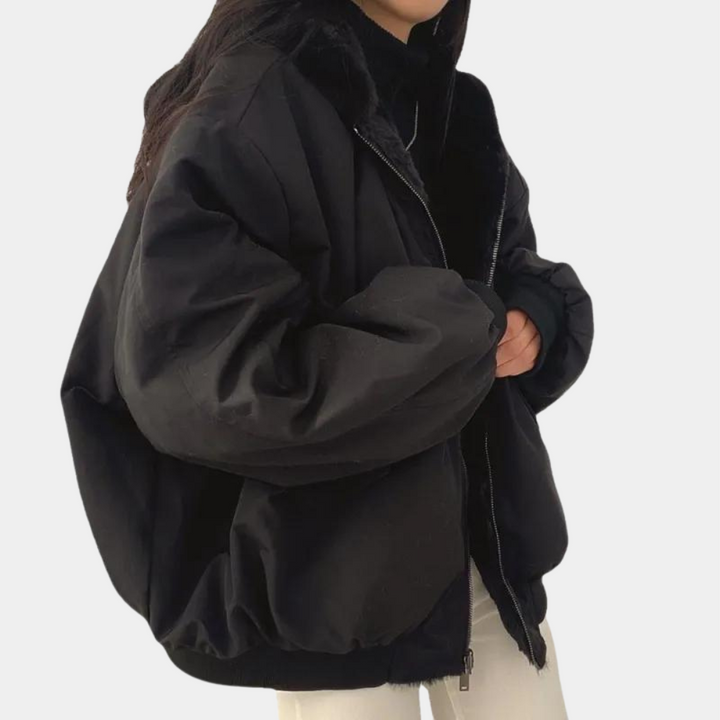 Livia - Winterjas met Capuchon voor Dames - Stijl en Warmte voor de Koude Dagen