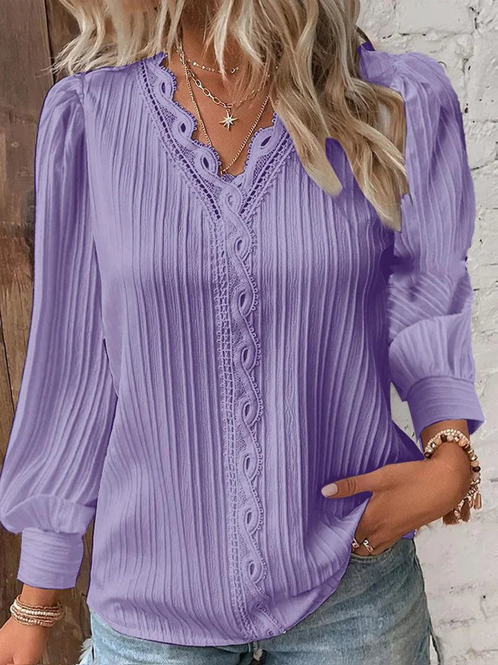 Tess - Dames Blouse - Gezellig en Stijlvol voor Elke Gelegenheid