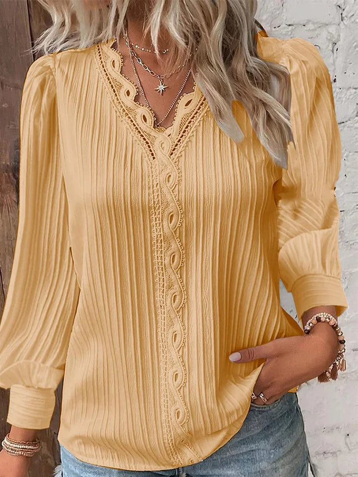 Tess - Dames Blouse - Gezellig en Stijlvol voor Elke Gelegenheid