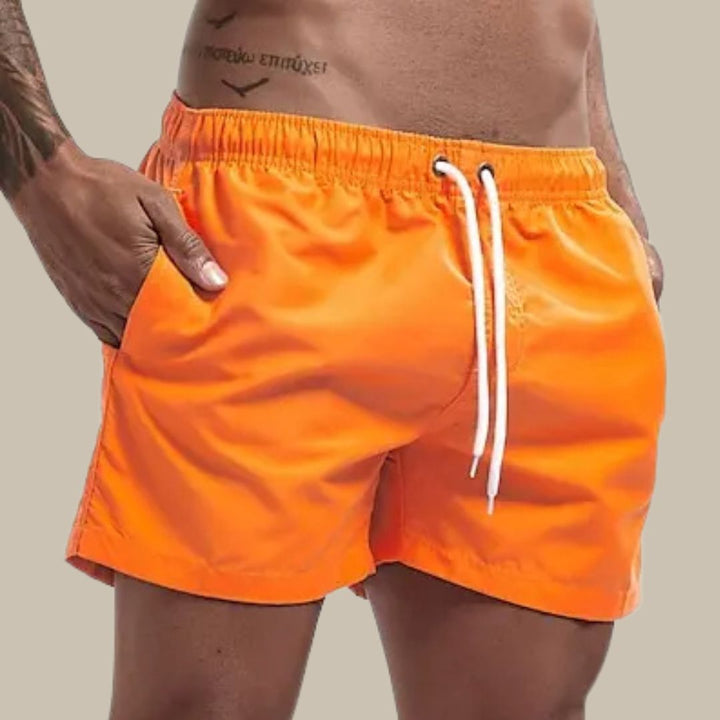 Heren zwemshort basic – Tijdloos design en sneldrogend comfort voor strand en zwembad