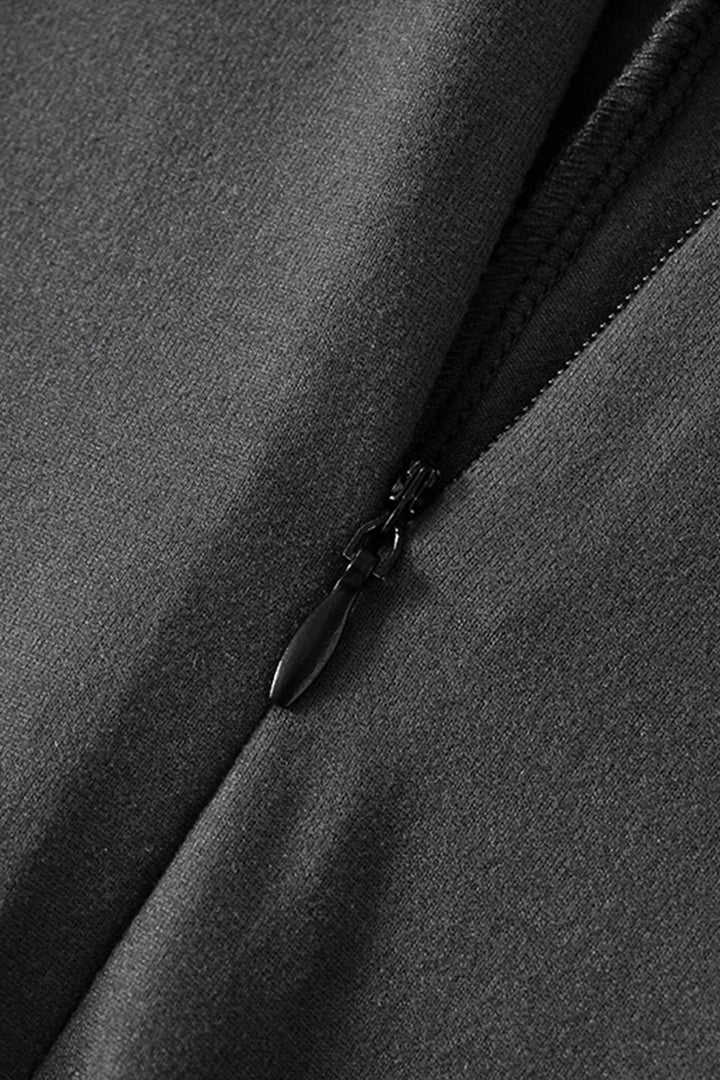 Maureen – Jumpsuit met Rits en Flared Pijpen