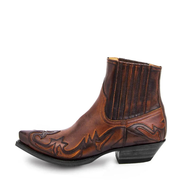 Roderick | Leren cowboylaarzen voor heren