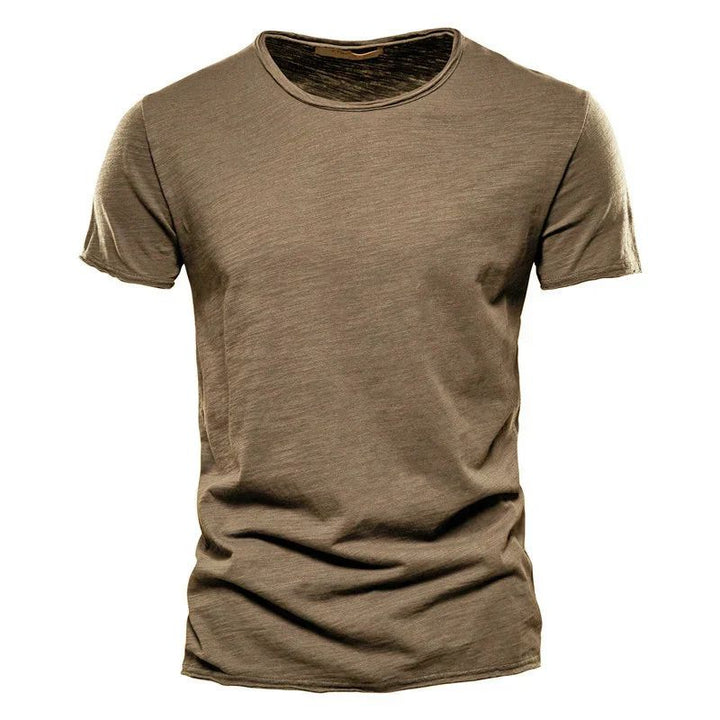 Nico | Lichtgewicht ademend katoenen zomershirt voor heren met moderne pasvorm