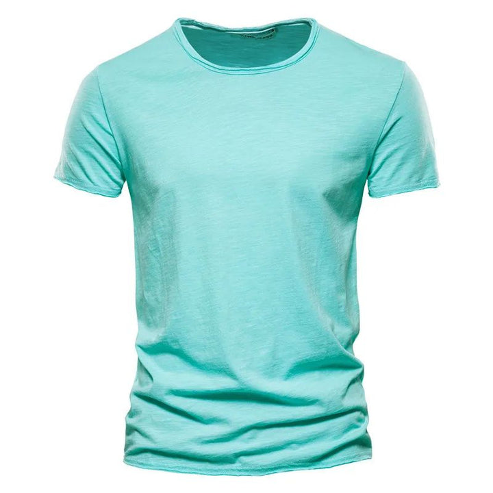 Nico | Lichtgewicht ademend katoenen zomershirt voor heren met moderne pasvorm