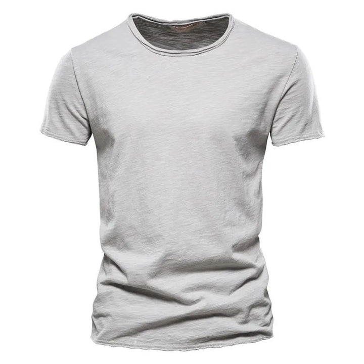 Nico | Lichtgewicht ademend katoenen zomershirt voor heren met moderne pasvorm