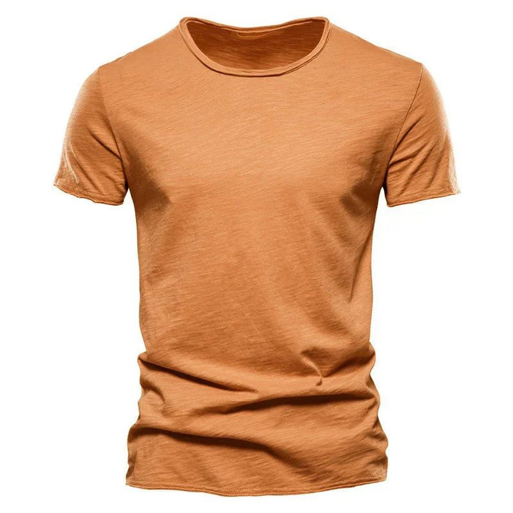 Nico | Lichtgewicht ademend katoenen zomershirt voor heren met moderne pasvorm