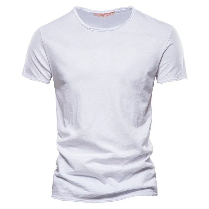 Nico | Lichtgewicht ademend katoenen zomershirt voor heren met moderne pasvorm