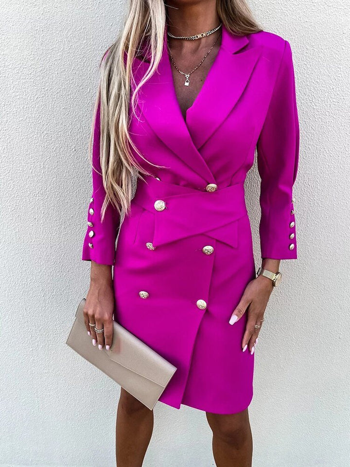 Emma - Dames Elegante Blazer Mini-Jurk