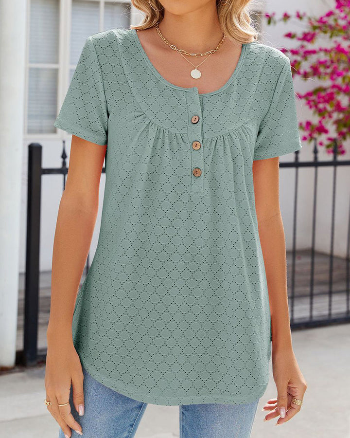 Nienke - Dames Shirt met Knopen