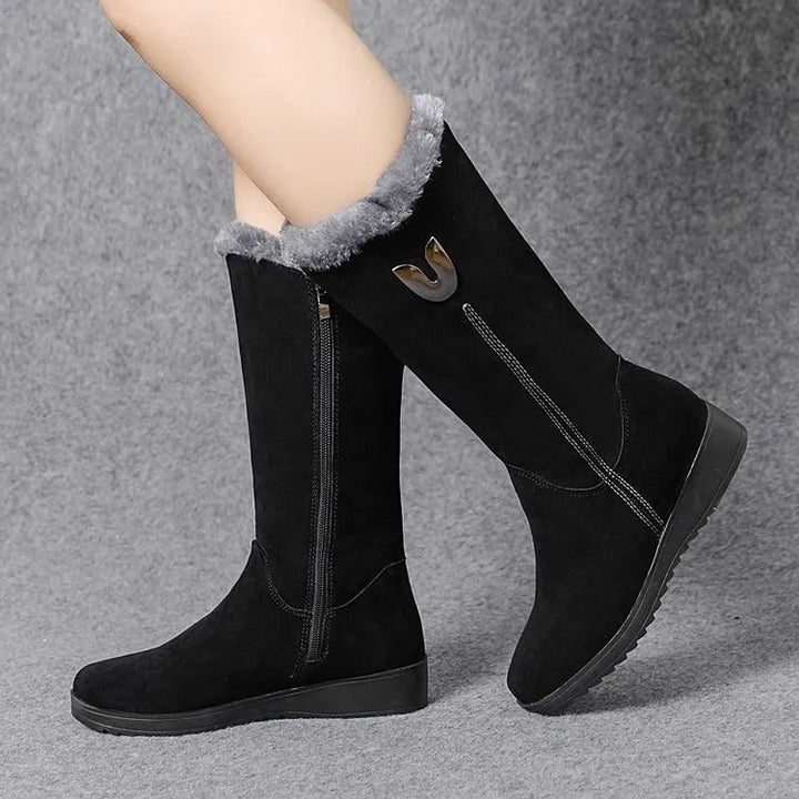 Nina - Halfhoge Winterlaarzen - Warm & Stijlvol