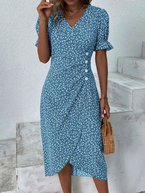 Zomerjurk voor dames met flatterende pasvorm en speelse prints