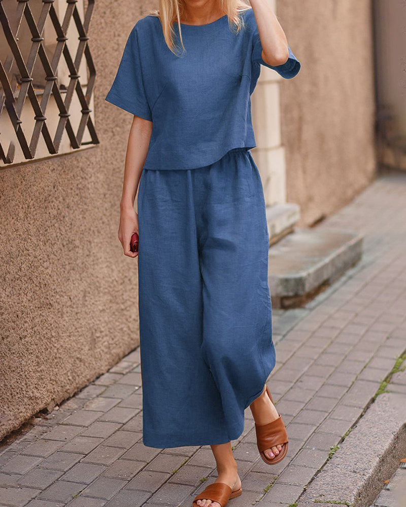 Felice - Dames Loose-Fit Loungewear Set - Casual Comfort met Moderne Stijl