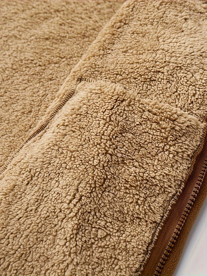 Tim | fleecevest met voering en rits voor heren