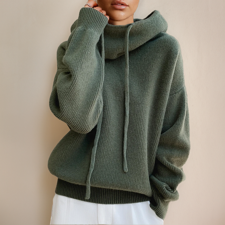 Laartje | Gebreide hoodie voor dames