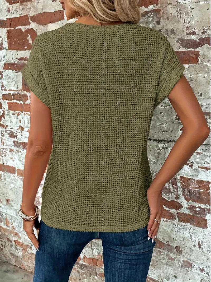 Juliette - Dames Casual T-Shirt met Korte Mouwen
