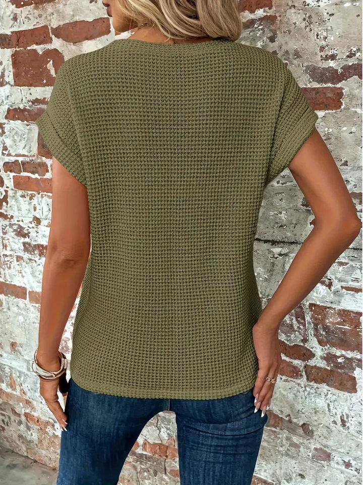 Juliette - Dames Casual T-Shirt met Korte Mouwen