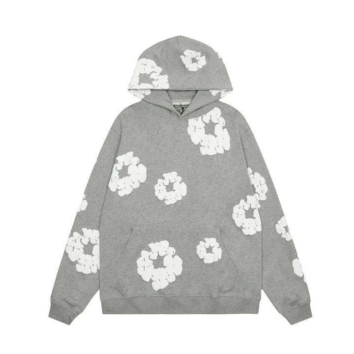 Heren hoodie met denim look – Warme en stijlvolle hoodie met moderne denim details