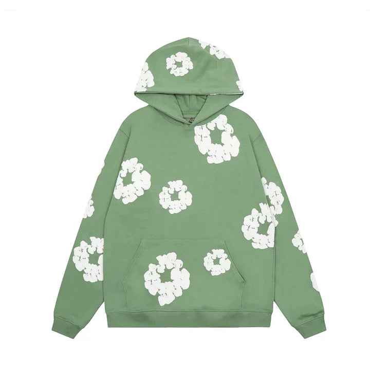 Heren hoodie met denim look – Warme en stijlvolle hoodie met moderne denim details