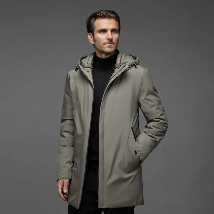 Bastiaan | Minimalistische winterjas voor heren