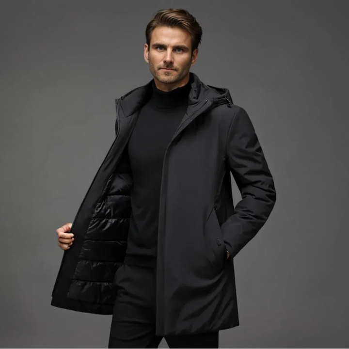Bastiaan | Minimalistische winterjas voor heren