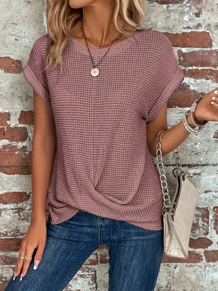 Juliette - Dames Casual T-Shirt met Korte Mouwen