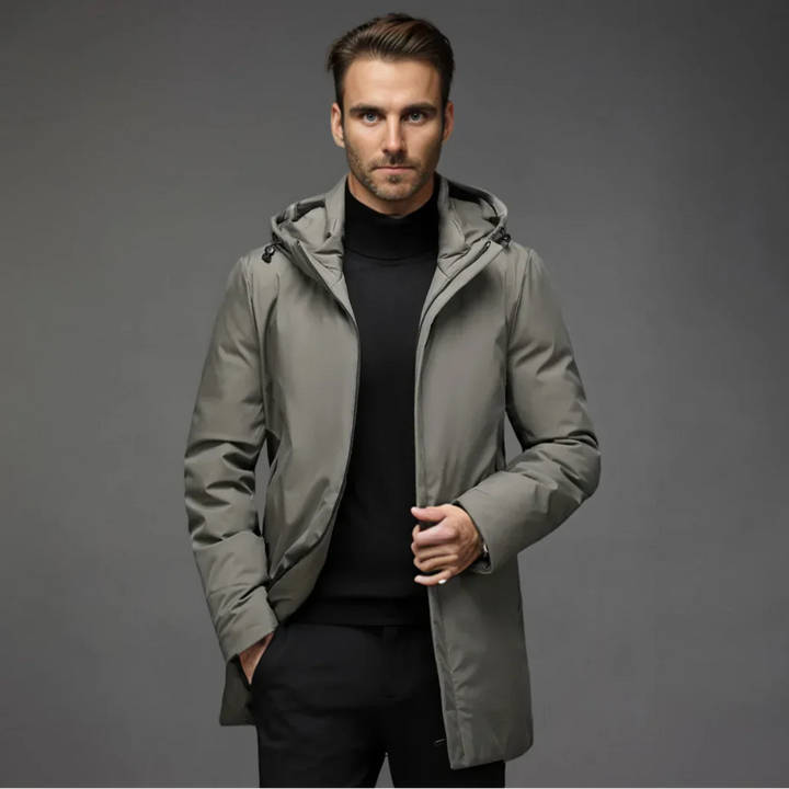 Bastiaan | Minimalistische winterjas voor heren