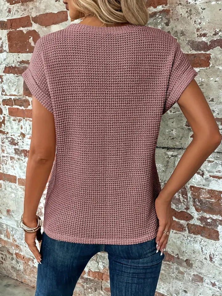 Juliette - Dames Casual T-Shirt met Korte Mouwen